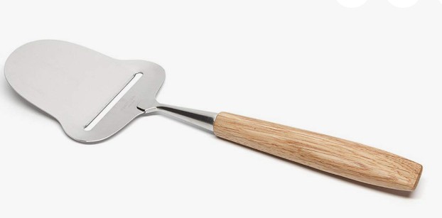 Stainless Steel Cheese Slicer with Birch Handle