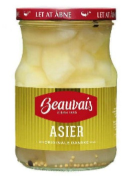 Danish Cucumber Pickles, Asier