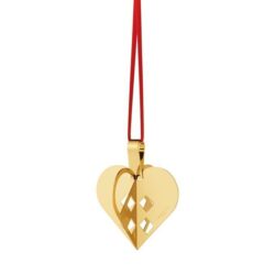 2025 Georg Jensen Annual Holiday Ornament - Braided Heart