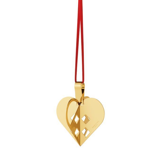 2025 Georg Jensen Annual Holiday Ornament - Braided Heart