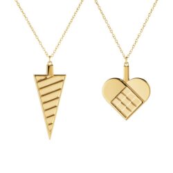 2025 Georg Jensen Annual Chain Ornament Set – Braided Heart & Cornet
