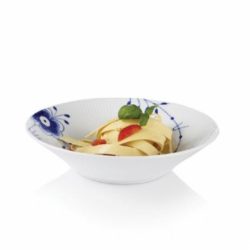 Blue Fluted Mega Pasta Bowl