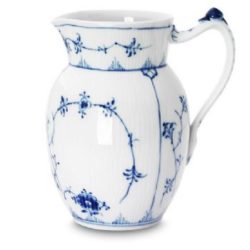 Blue Fluted Plain Jug