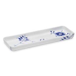 Blue Fluted Mega Oblong Dish