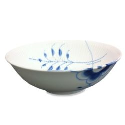 Blue Fluted Mega Cereal Bowl