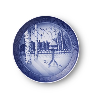 2021 Royal Copenhagen Christmas Plate