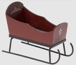 Mouse Sleigh - Red