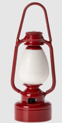 Vintage lantern, Mouse - Red