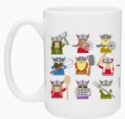 Kitchen Vikings Wrap Mug