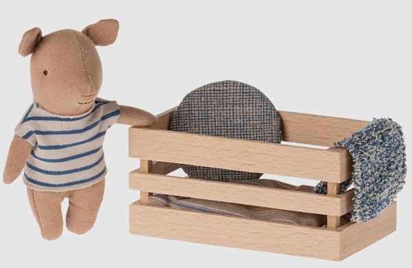 Pig in Box, Baby - Blue