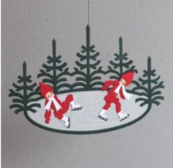 Ice Skating Nisse Mobile