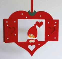 Nisse in Heart w/Holly Mobile