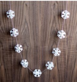 Snowflake Garland