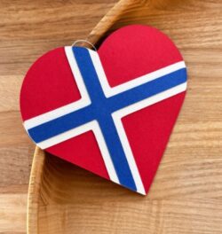 Norway Flag Card