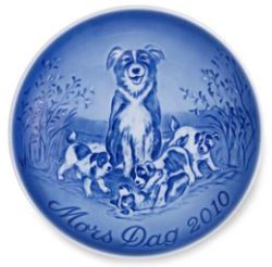 2010 " Border Collie with Puppies"