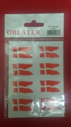 Danish Flag Stickers