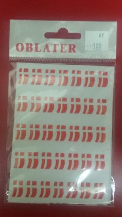 Danish Flag Stickers