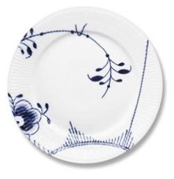 Blue Fluted Mega Dinner Plate No. 2
