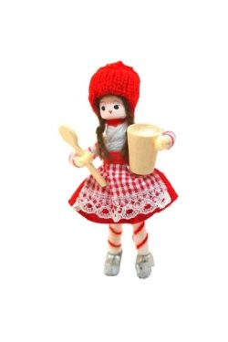 Anne Beate Design – Santa Girl w/Jar 2021