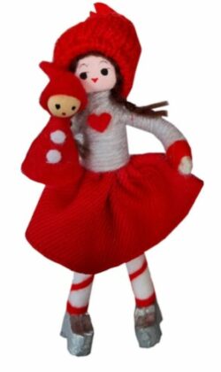 2024 Anne Beate Design - Elf girl with elf doll