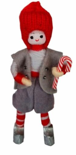 2024 Anne Beate Design - Santa boy with candy cane