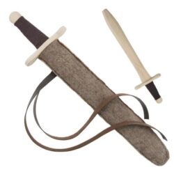 Sword in felt sheath
