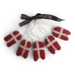 Set of 5 - Mini Felt Flags