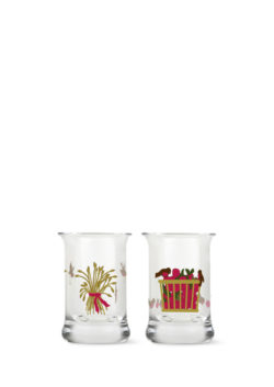 Holmegaard Christmas Dram Glasses 2022 - (Set of Two)
