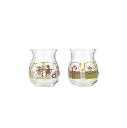 Holmegaard Christmas Tea Light Holders 2023 – (Set of Two)