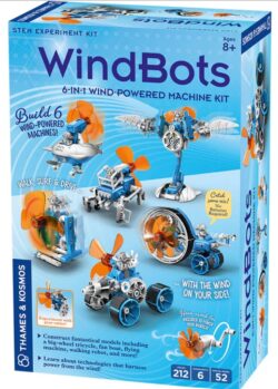WindBots: 6-in-1 Wind-Powered Machine Kit