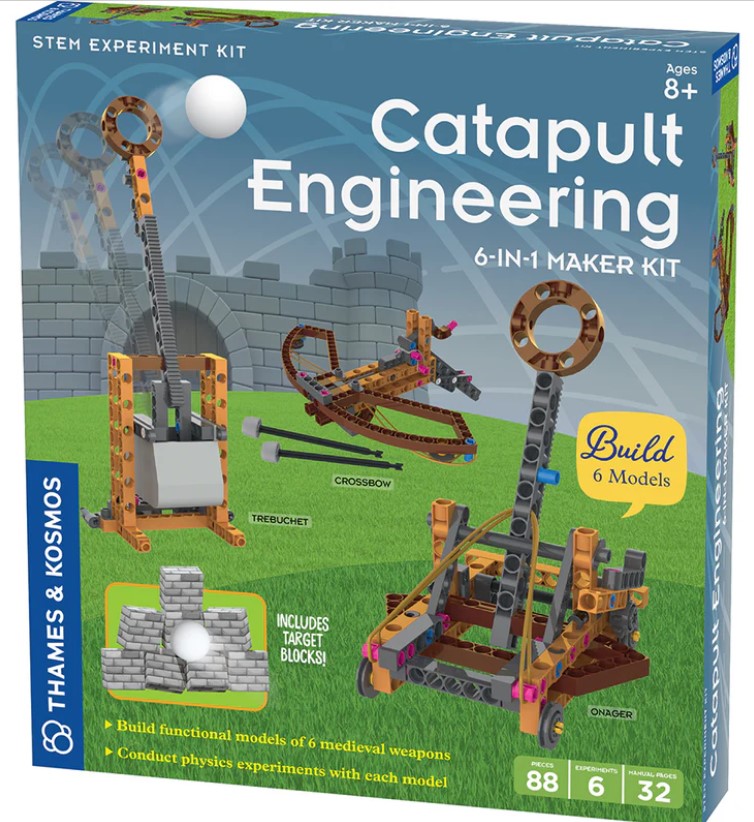 Catapult Engineering: 6-in-1 Maker Kit