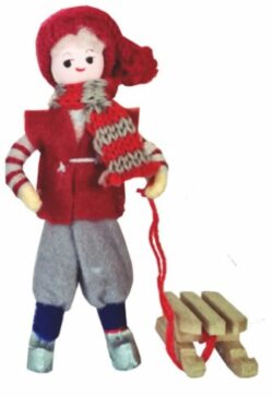 2024 Anne Beate Design - Toboggan boy