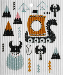 Viking Theme - Swedish Wash Towel