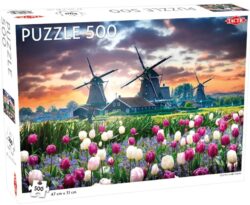 Old Mills and Tulips Puzzle
