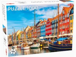 Nyhavn harbor in Copenhagen Puzzle