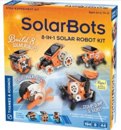 SolarBots: 8-in-1 Solar Robot Kit