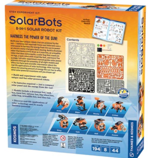 SolarBots: 8-in-1 Solar Robot Kit - Image 2