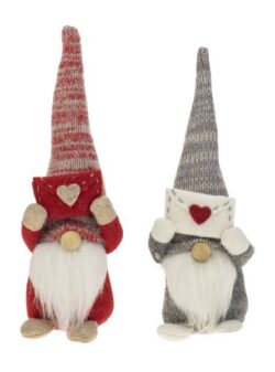 Red & Grey Gnome w/Letter