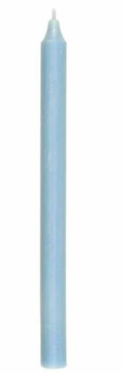 Light Blue Dinner Taper Candle