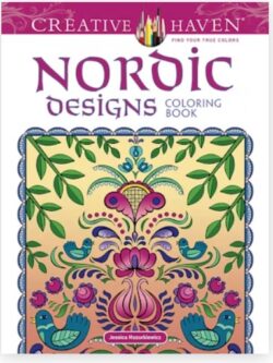 Creative Haven Deluxe Edition Nordic Designs Coloring Book