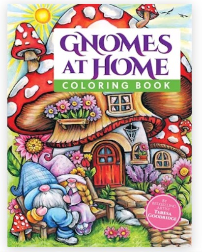 Gnomes at Home Coloring Book