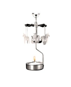 Anglaspel Rotary Candle Holder - Dalla Horse & Viking Ships