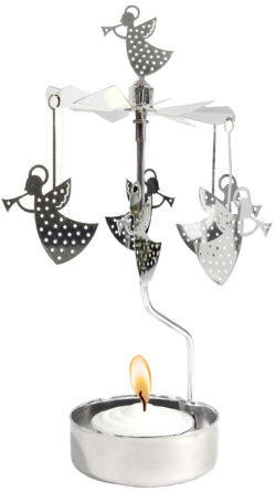 Anglaspel Rotary Candle Holder - Trumpet Angels