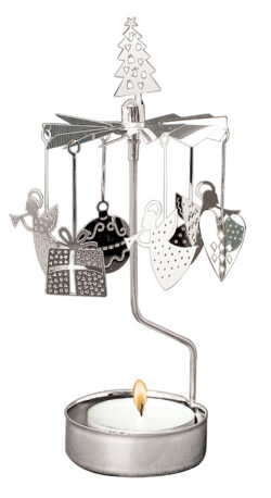 Anglaspel Rotary Candle Holder – Christmas Medley