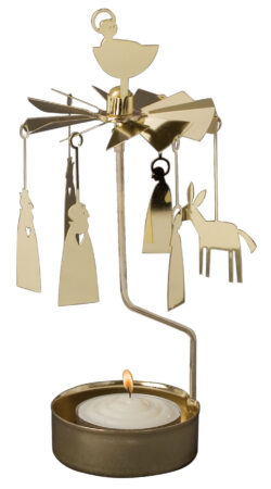 Anglaspel Rotary Candle Holder - Nativity Scene
