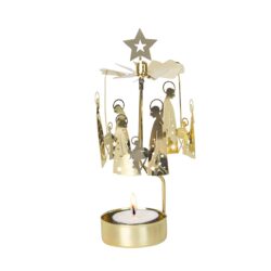 Anglaspel Rotary Candle Holder – Nativity Family