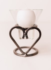 Single Heart Candle Holder