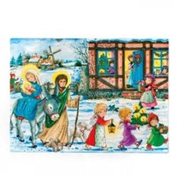Merry Christmas Glitter Calendar