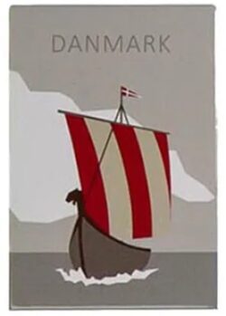 Viking Ship Magnet