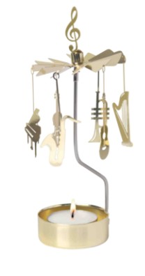 Anglaspel Rotary Candle Holder – Music